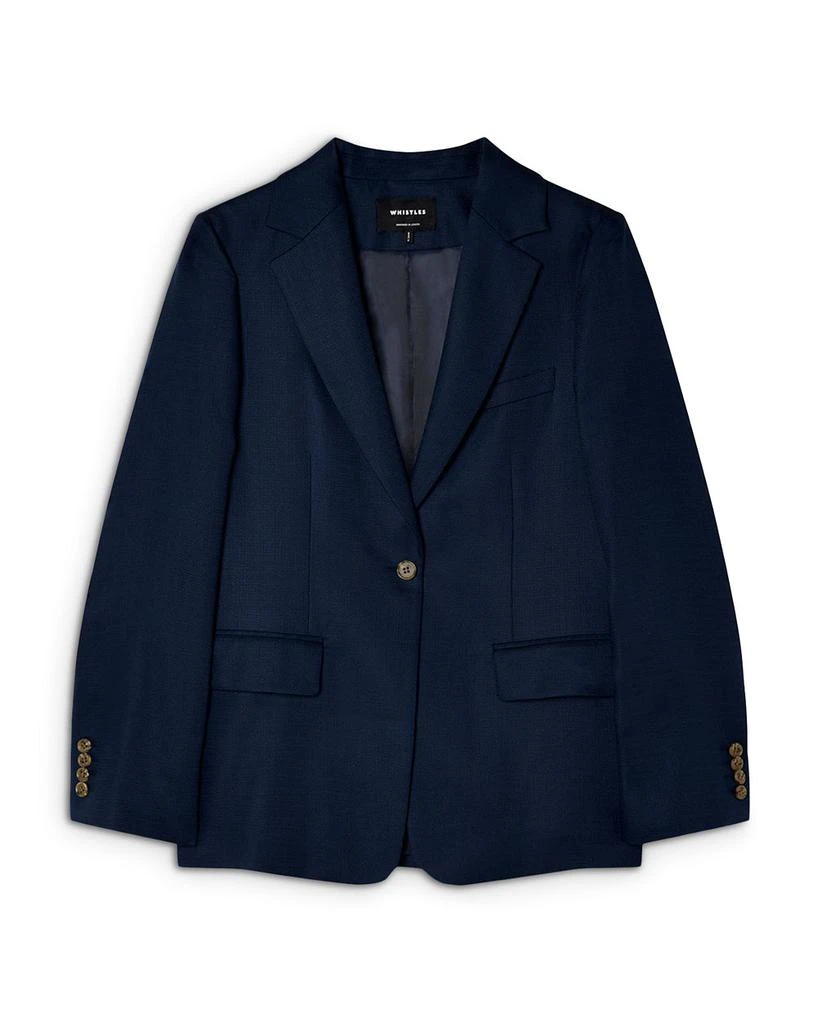 Whistles Relaxed Hopsack Blazer 6