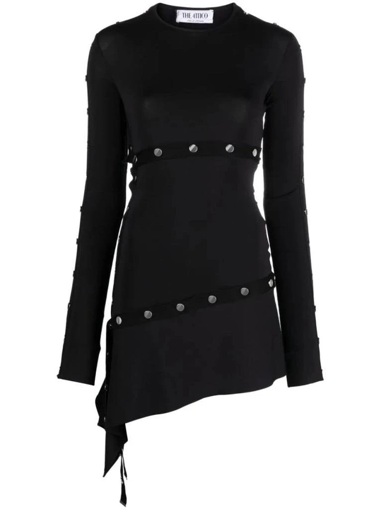 the attico black mini dress The Attico Jersey Mini Dress  Antidote Fashion and Lifestyle