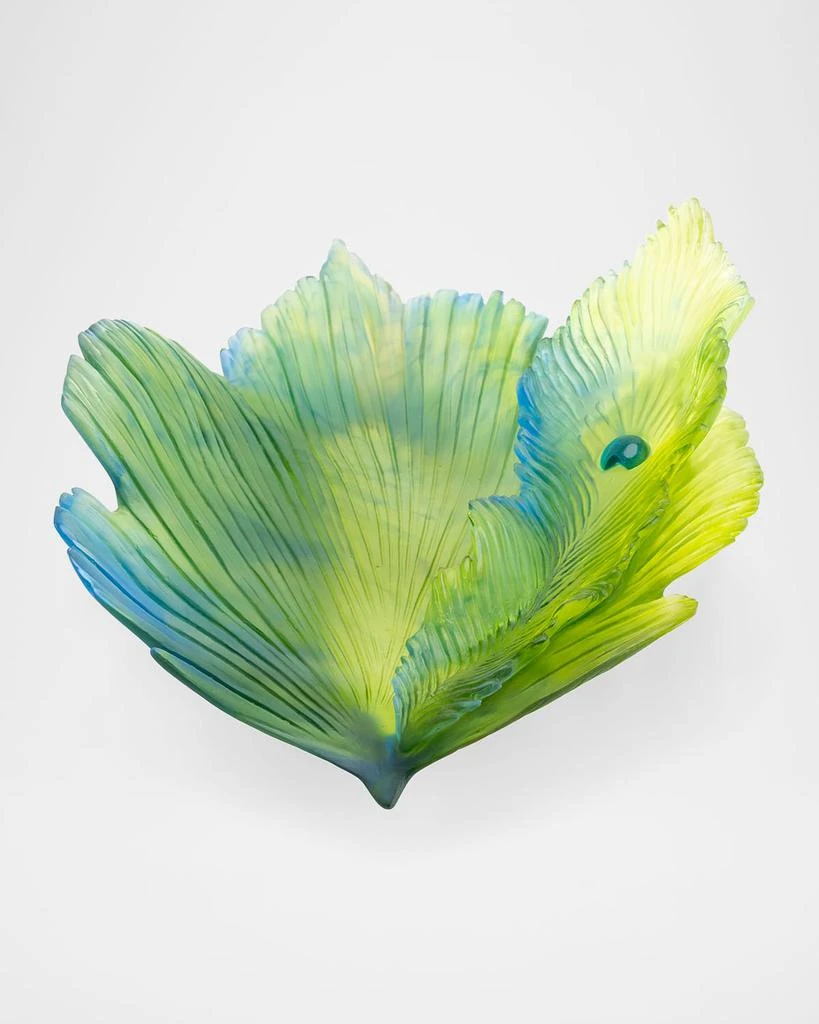 Daum Fleur de Paon Exotique Medium Bowl 2