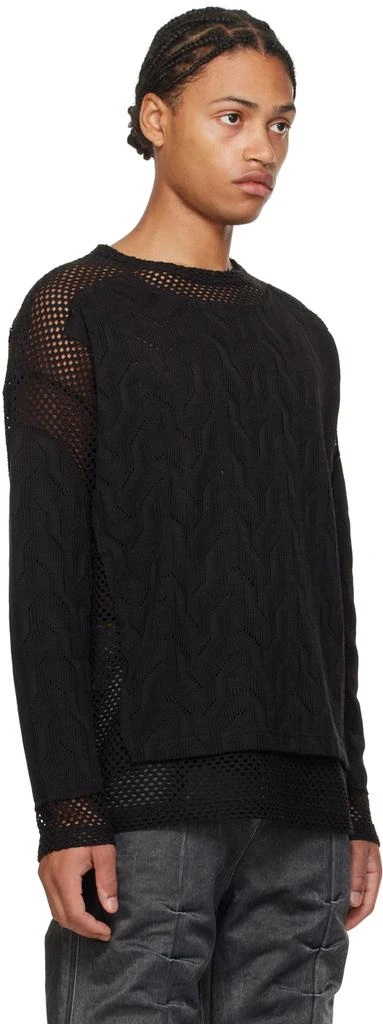 ANDERSSON BELL Black Layered Sweater 2