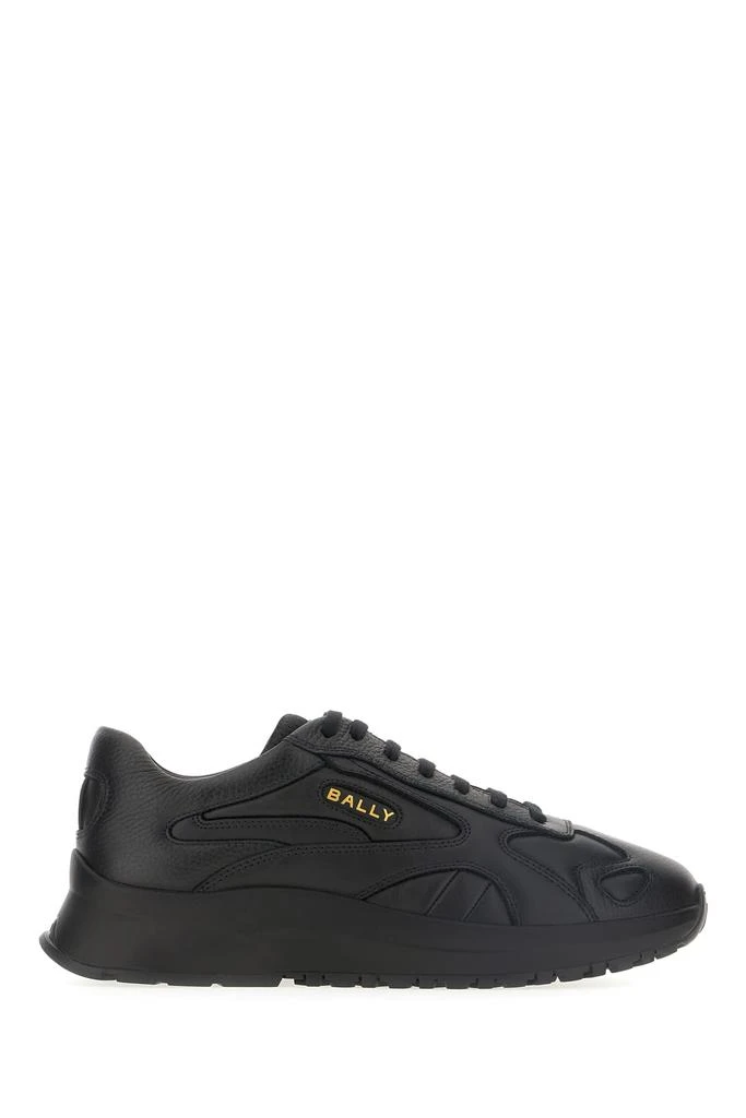 Bally Black Leather Sneakers 1