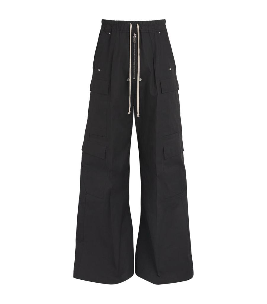 Rick Owens Cotton Cargobela Cargo Trousers