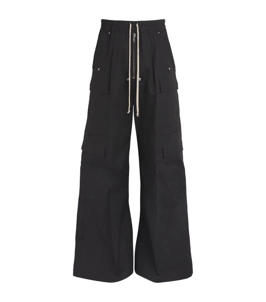 Rick Owens Cotton Cargobela Cargo Trousers 1