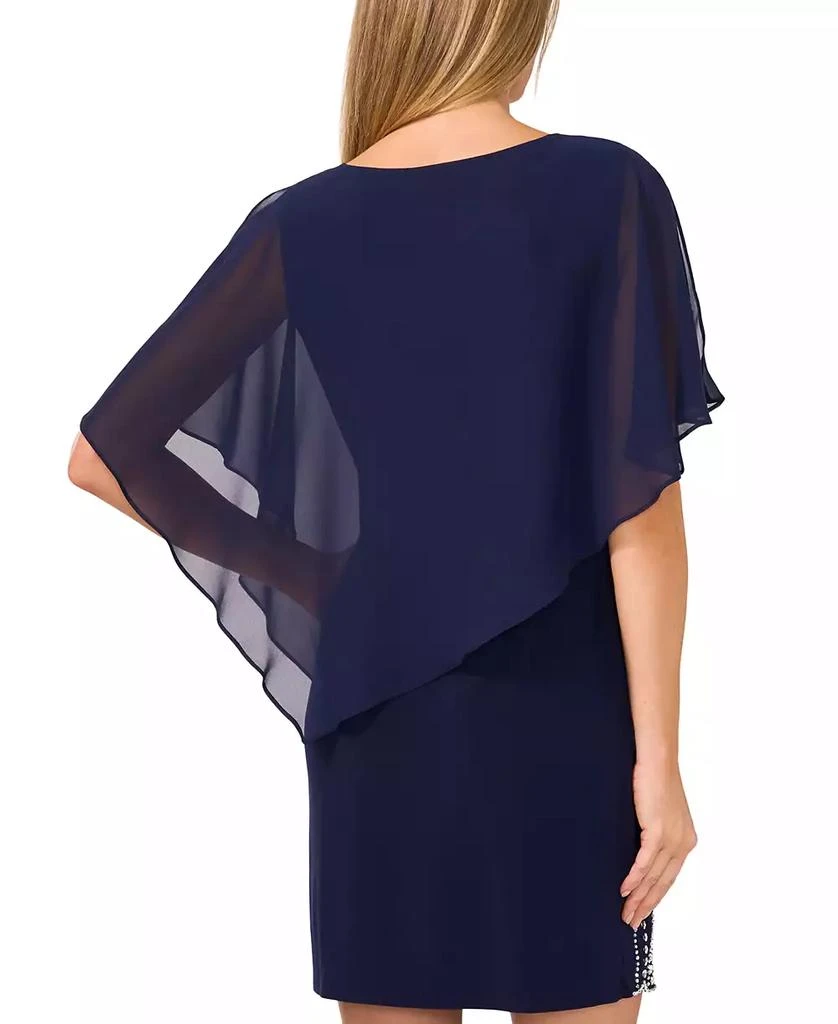 sachin and babi light blue dress Short Black Mini Homecoming Party Dress main image 1