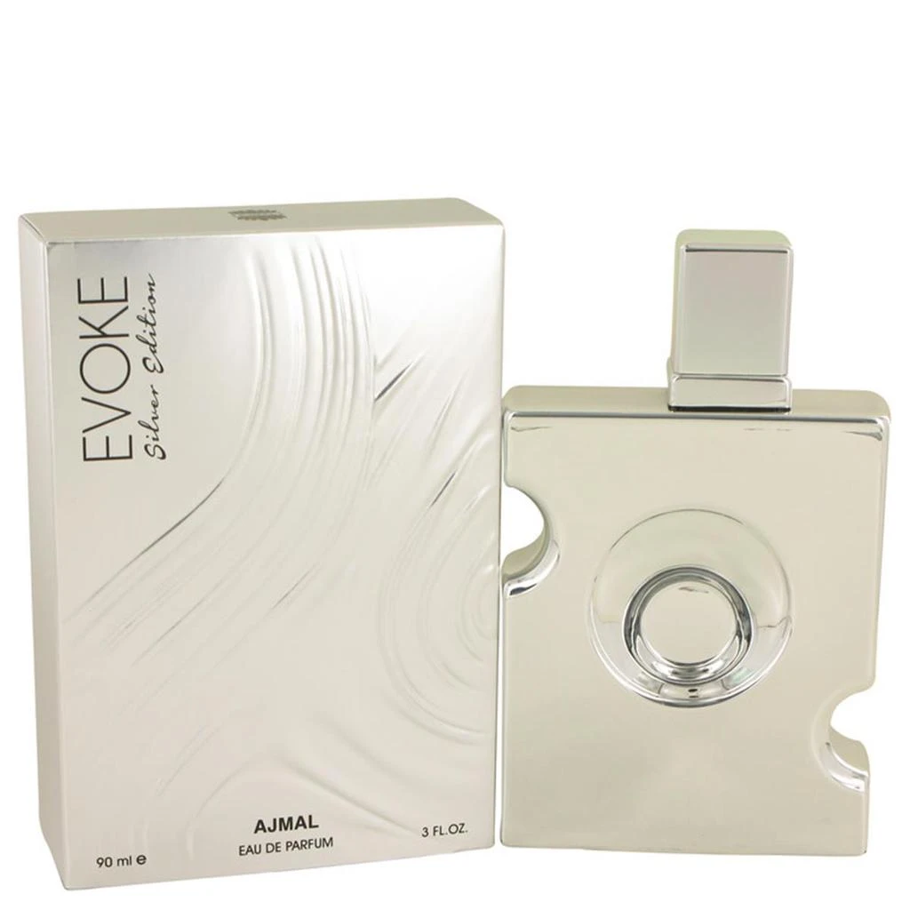 AJMAL Men Evoke Silver Edition Eau De Parfum Spray - 3 oz 1