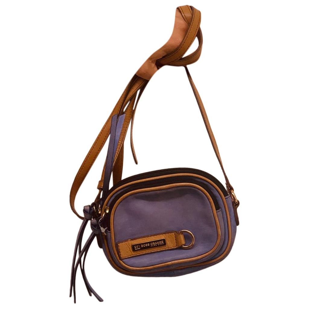 Boss Orange Boss Orange Leather crossbody bag