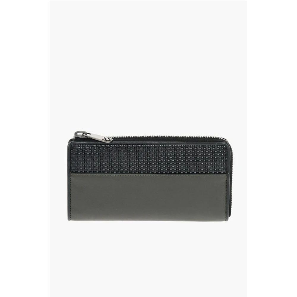 Ermenegildo Zegna Bicolor Leather Wallet 2