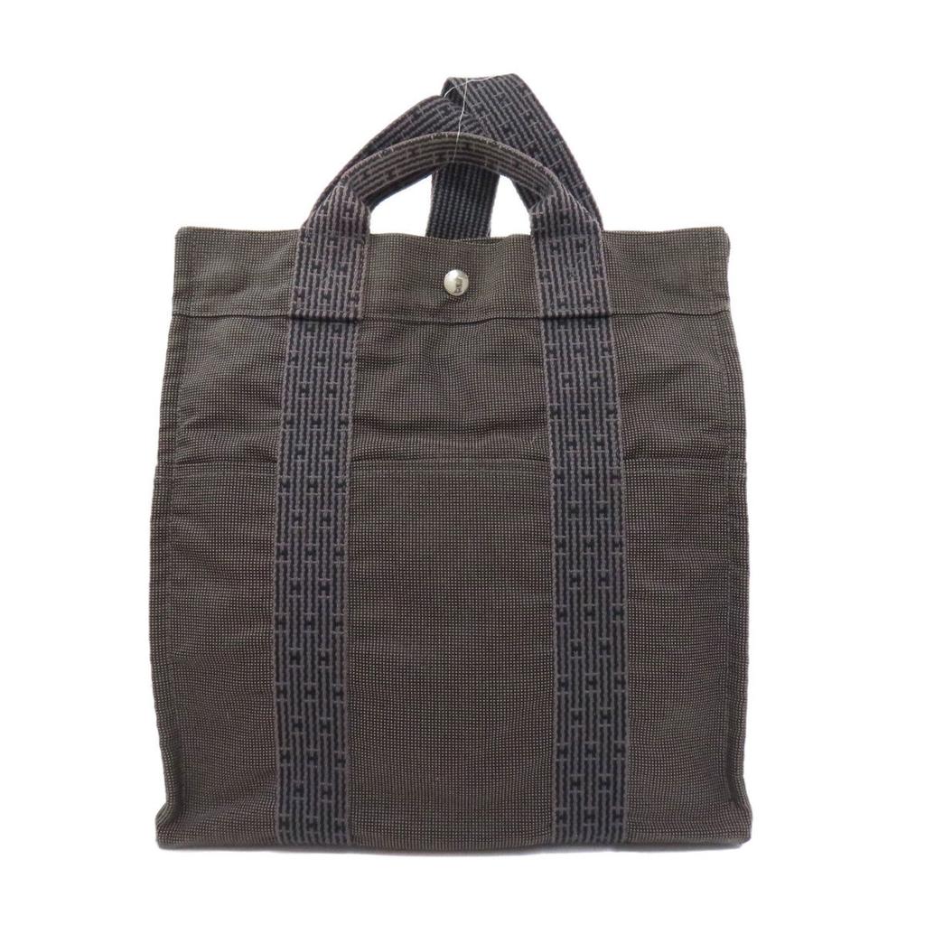 Hermes Canvas Handbag (Pre-Owned)