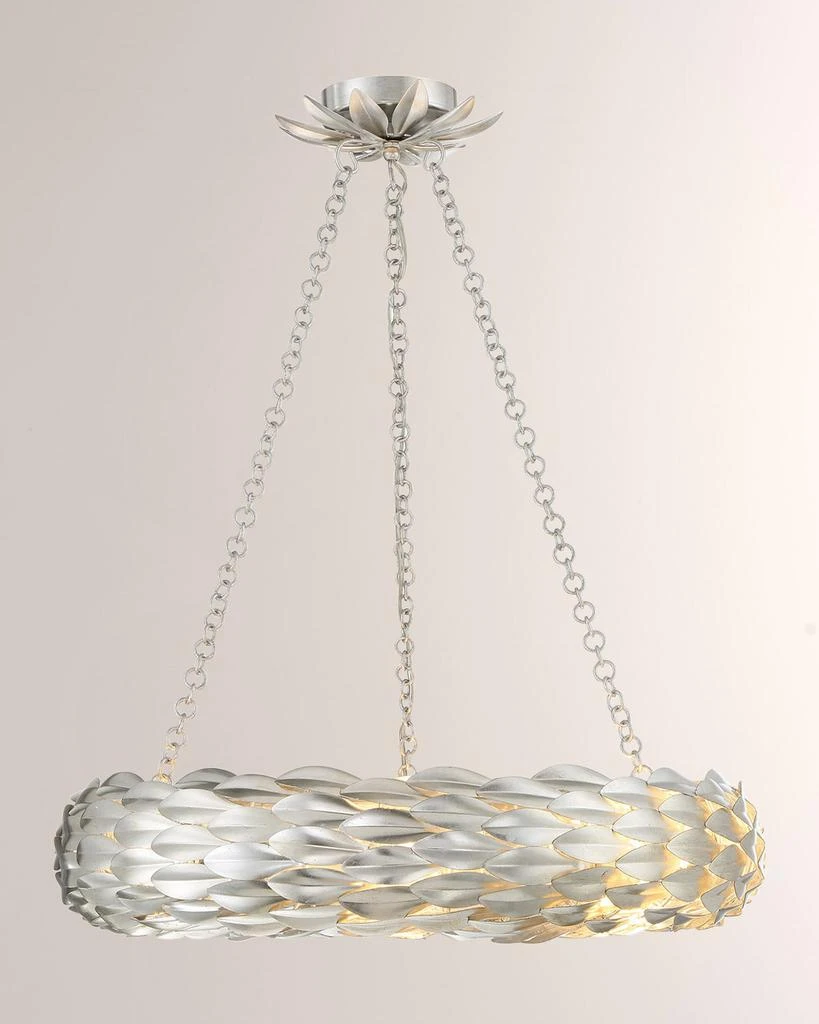 Crystorama Broche 6-Light Antique Chandelier 1