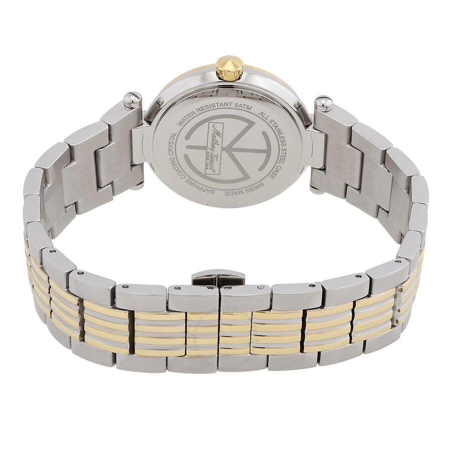 Mathey-Tissot Neptune Quartz Silver Dial Ladies Watch D912BI 3