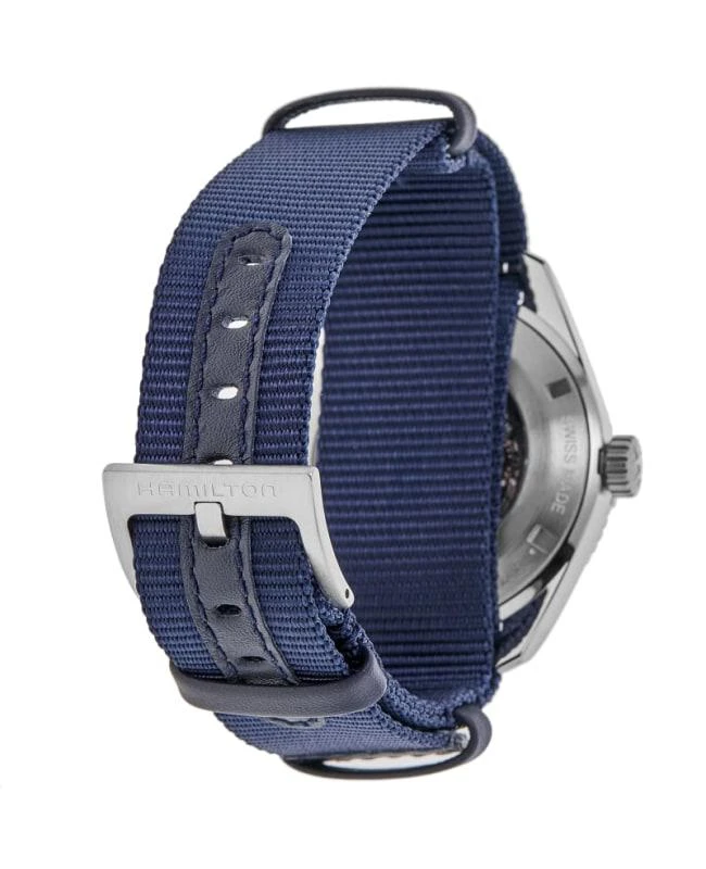 Hamilton Hamilton Khaki Field Expedition Auto Blue Dial Fabric Strap Men's Watch H70315940 4