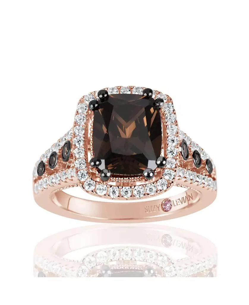 Suzy Levian New York Suzy Levian Sterling Silver Cubic Zirconia Ring