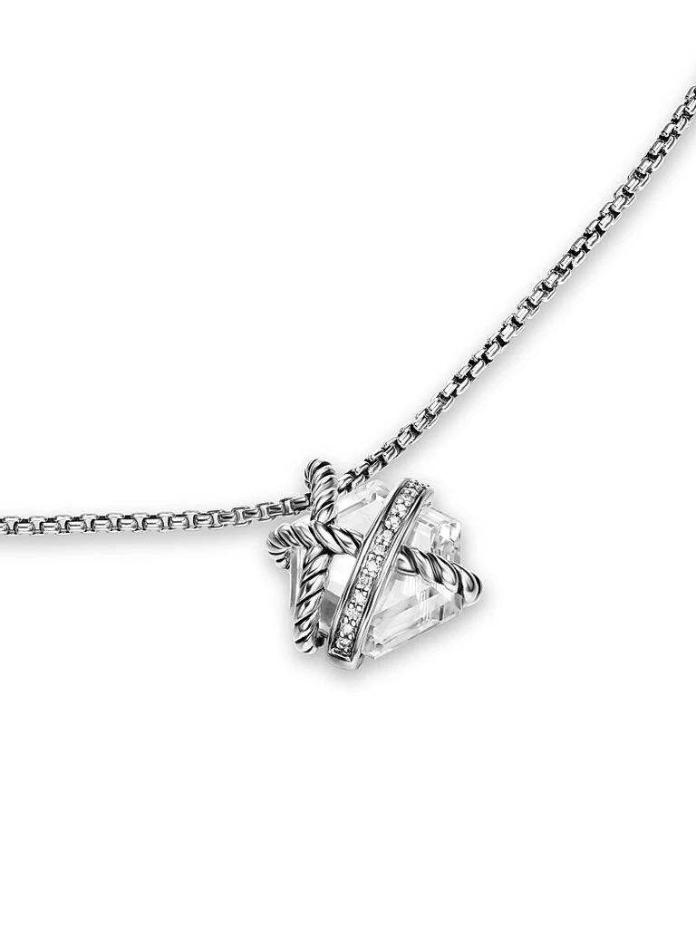David Yurman Cable Wrap Necklace in Sterling Silver 5