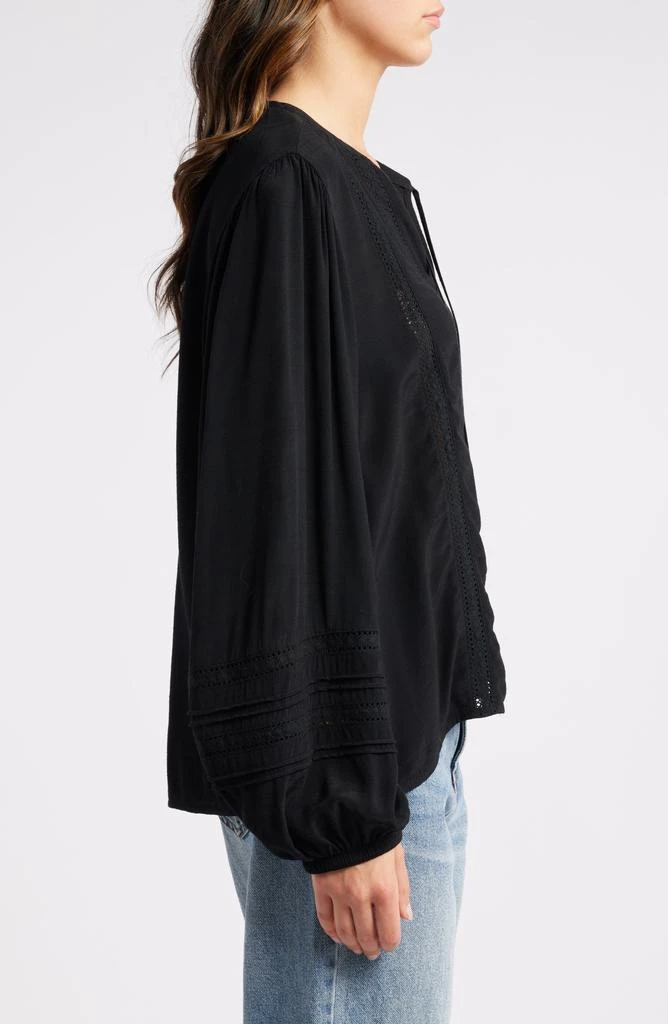Treasure & Bond Lace Inset Pullover Top 3