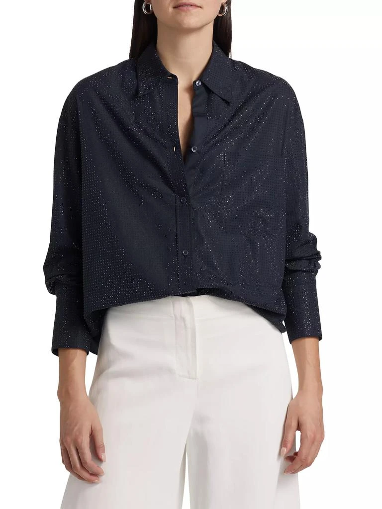 TWP Average Joe Embellished Cotton Shirt 3