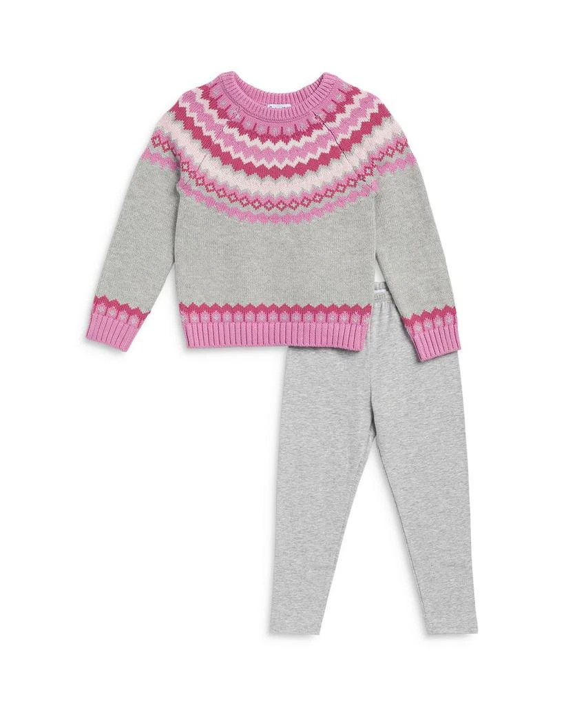 Splendid Girls' Fair Isle Fun Sweater & Leggings Set - Little Kid 1