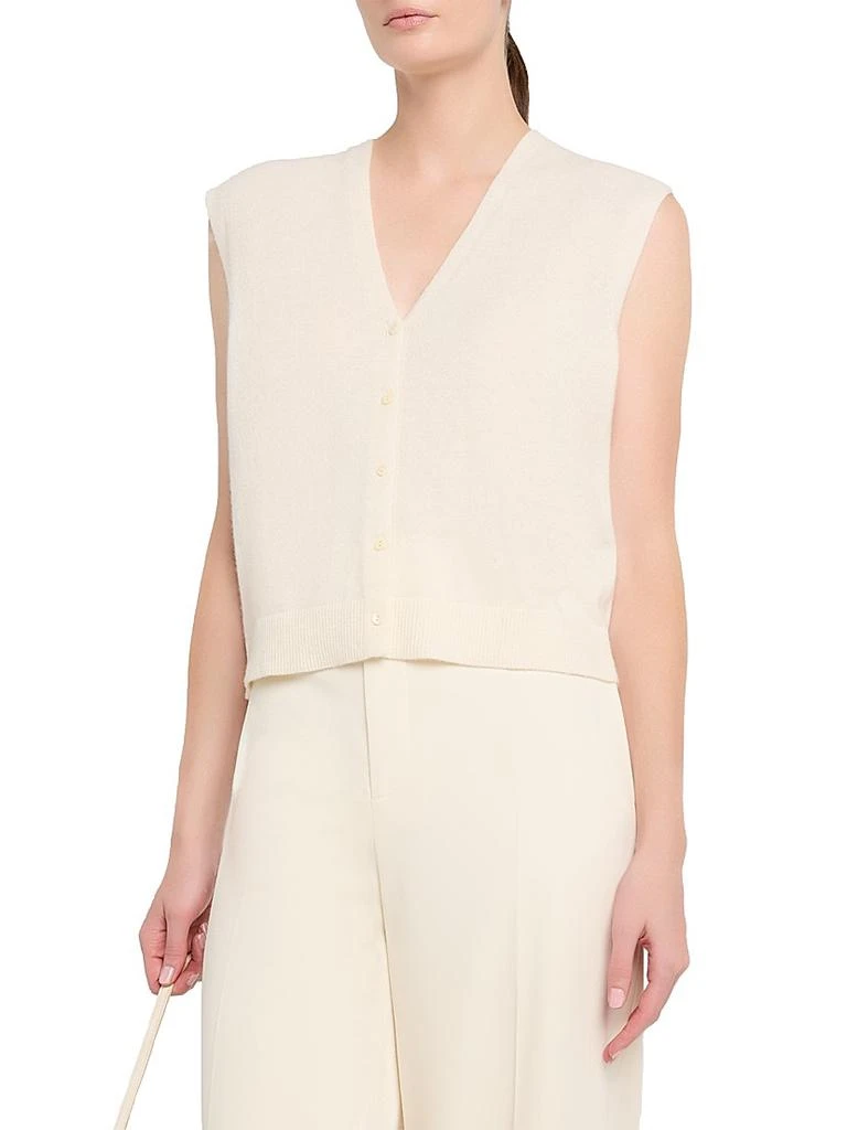 SIMKHAI Rozzi Cashmere V-Neck Vest 3