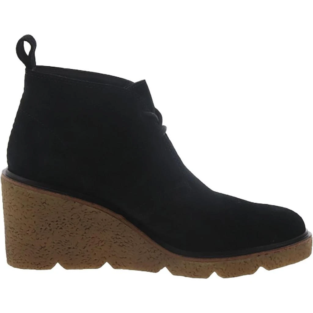 Clarks Clarkford Top Womens Suede Ankle Wedge Boots 2
