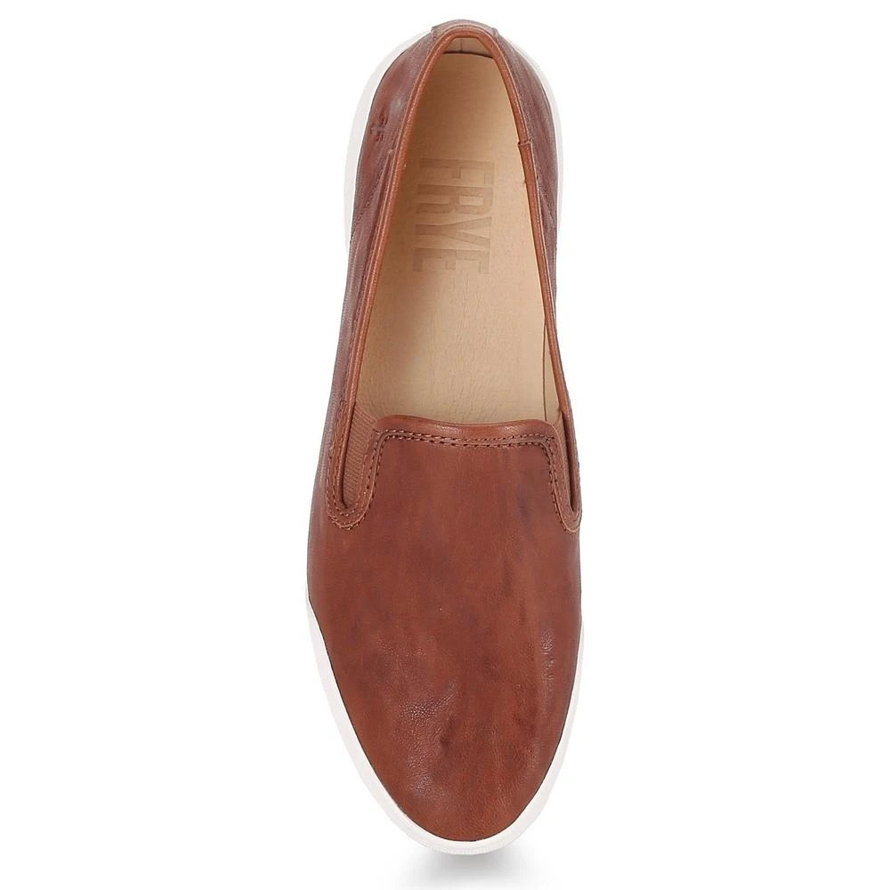 Frye Women's Mia Slip On Leather Sneakers 4