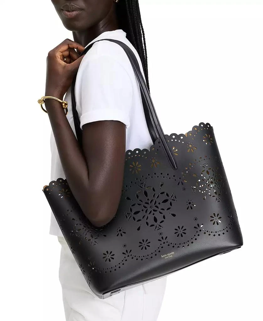 Kate Spade Do It All Perforated Leather Tote Bag 2