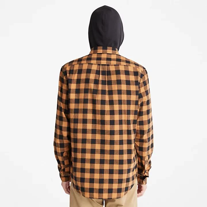 Timberland Nashua River Flannel Check Shirt for Men in Blue/Yellow 2