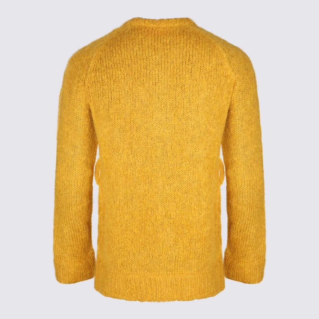 Valentino Valentino Garavani Yellow Wool Knitwear 2
