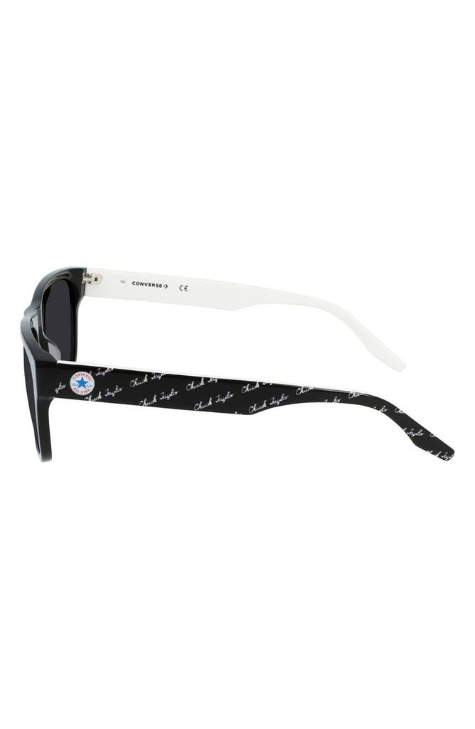 Converse All Star® 57mm Rectangle Sunglasses