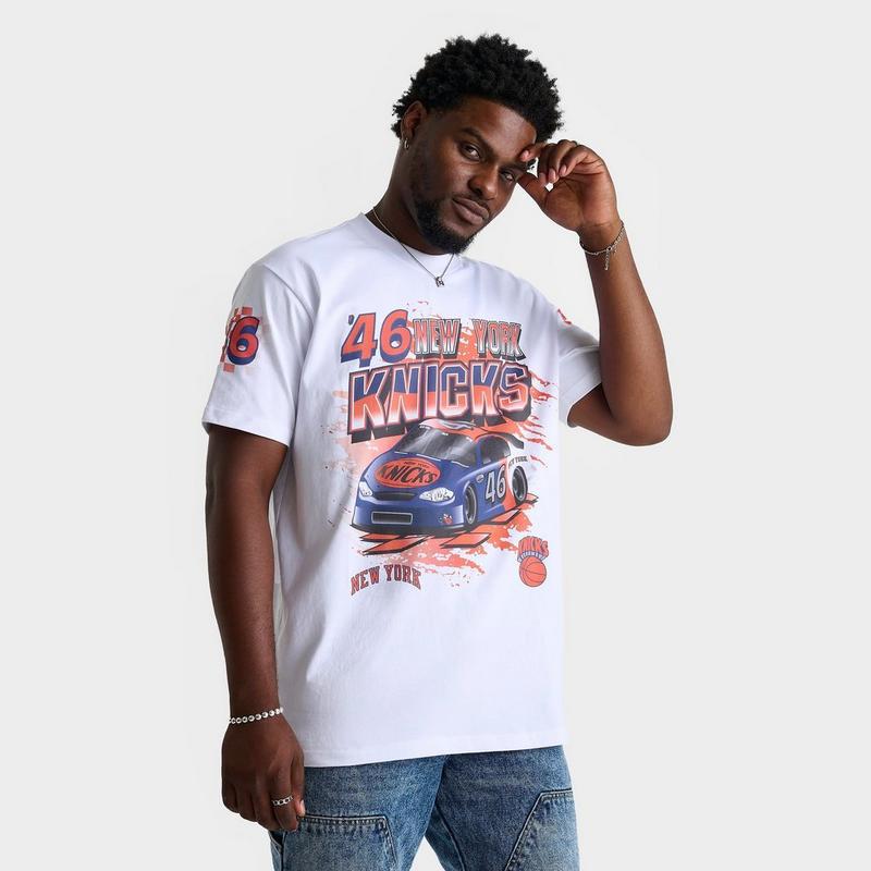 Mitchell & Ness Men's Mitchell & Ness New York Knicks NBA Speedway Graphic T-Shirt