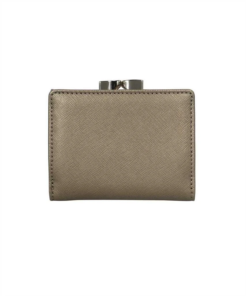 VIVIENNE WESTWOOD VIVIENNE WESTWOOD SMALL LEATHER FLAP-OVER WALLET 2