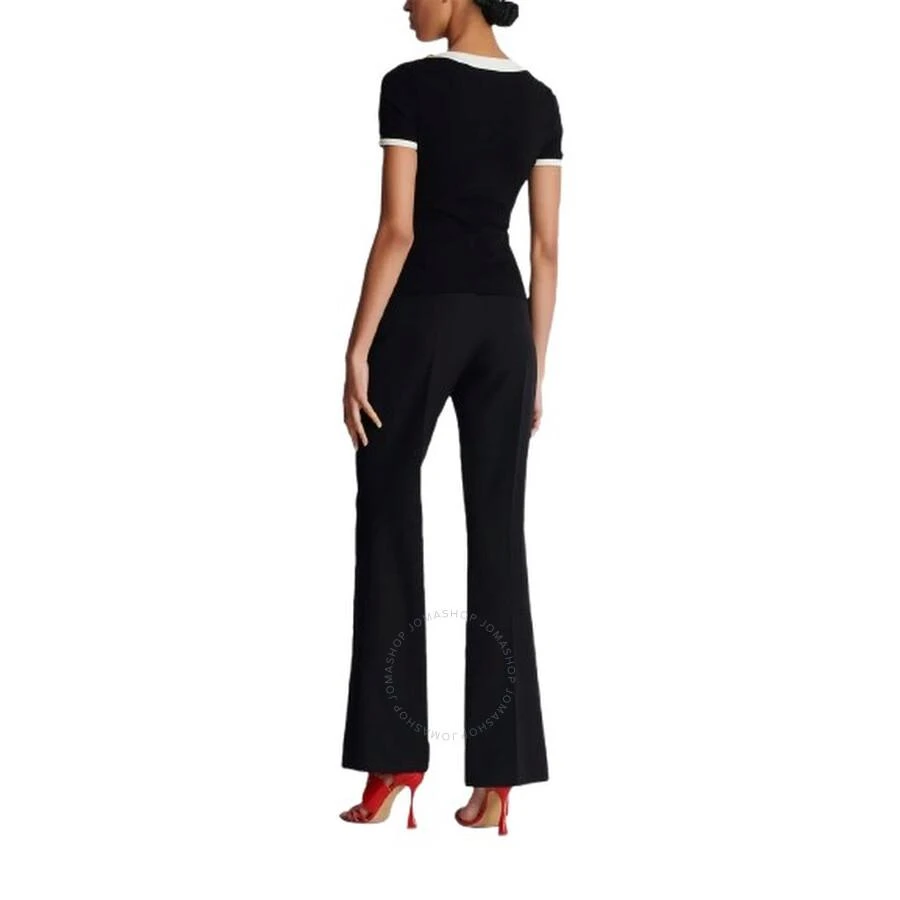 Balmain Button Open Collar Stretch T-Shirt 3