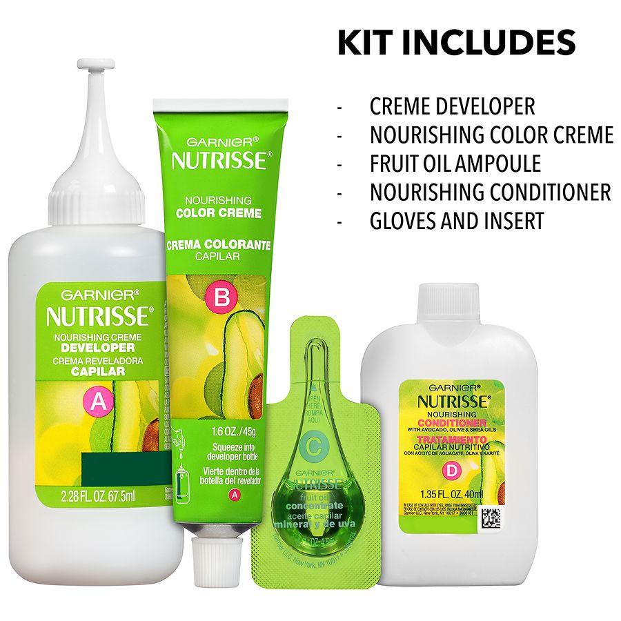 Garnier Nutrisse Permanent Hair Color For Stubborn Gray Coverage