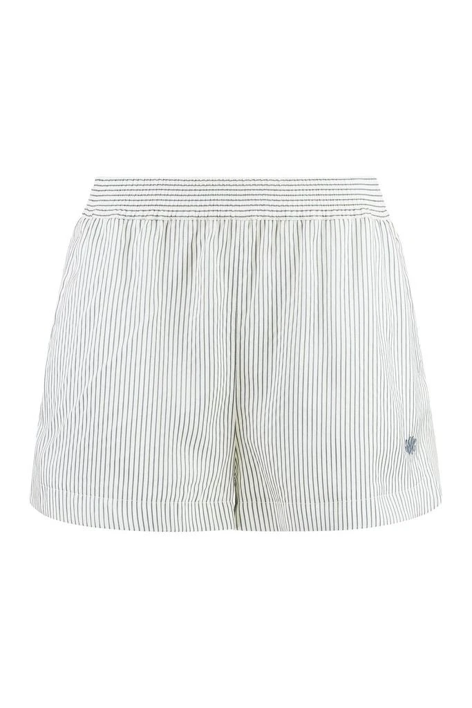 Stella McCartney EMBROIDERED SILK SHORTS 1