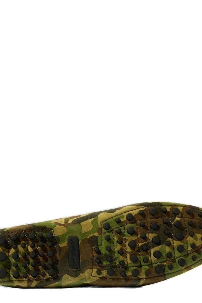 Scarosso Scarosso James Camouflage-Printed Slip-On Loafers 4