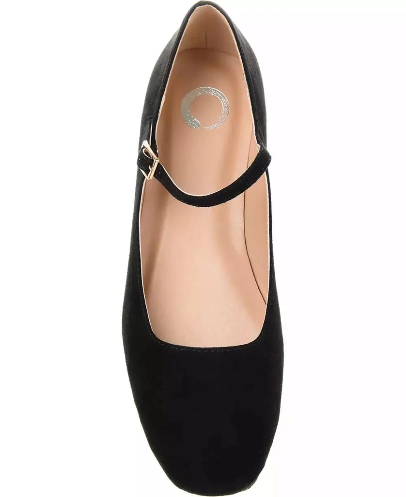 Journee Collection Women's Carrie Square Toe Mary Jane Flats 4