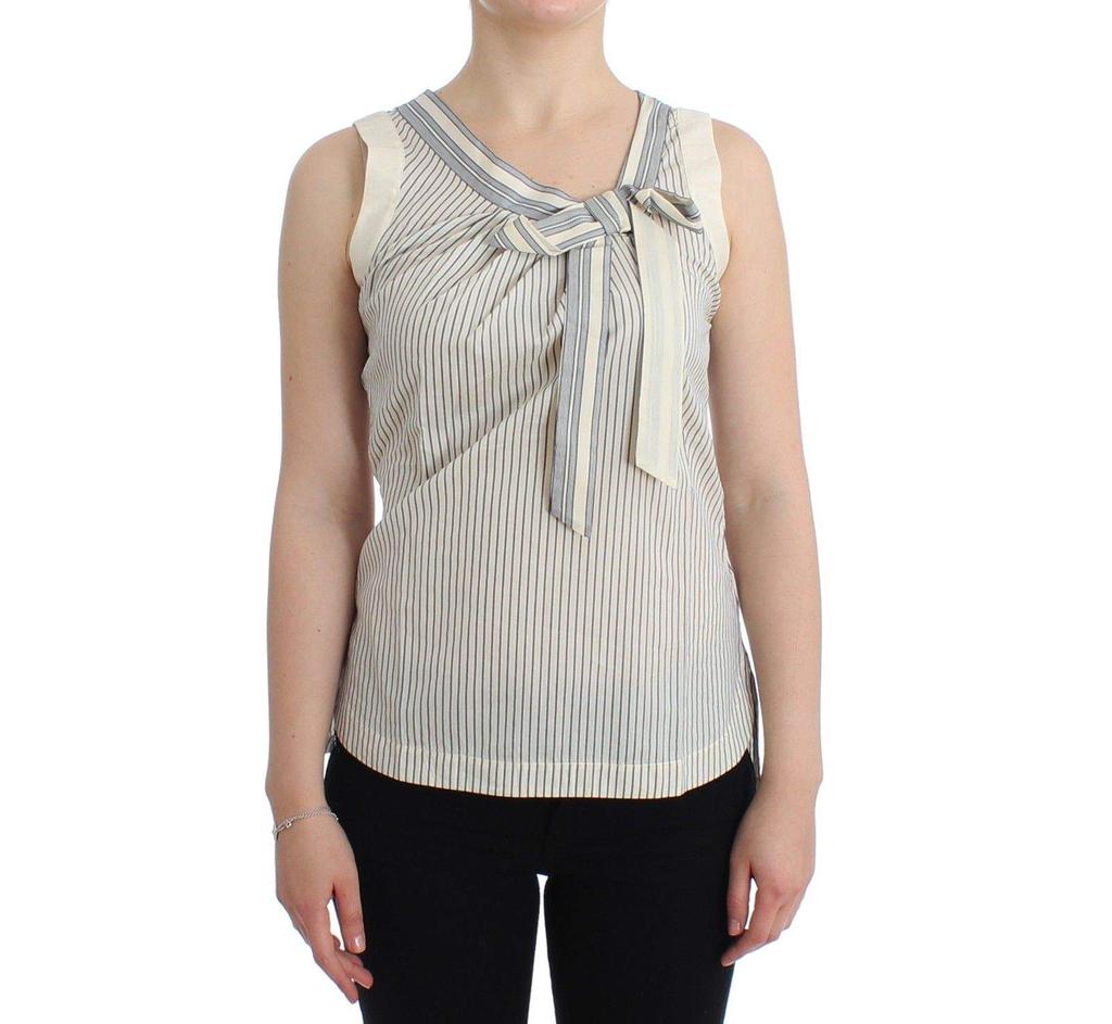 ERMANNO ERMANNO SCERVINO Women   Beachwear Striped Top Blouse