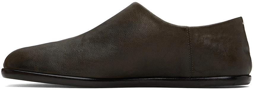 MAISON MARGIELA Brown Tabi Babouches Slip-on Loafers 3