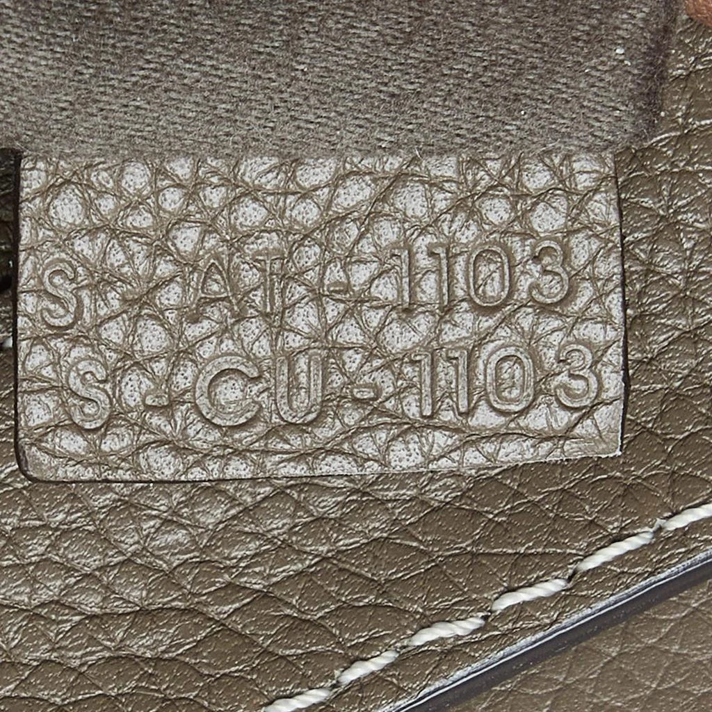 Celine Celine Grey Leather Mini Luggage Tote 8