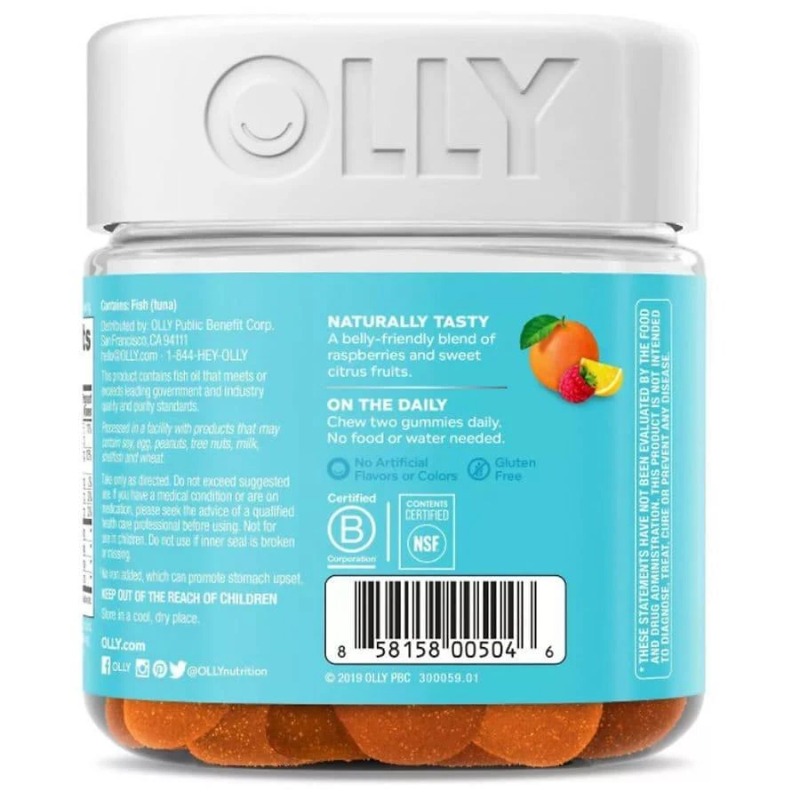 OLLY The Essential Prenatal Multi Vitamins Sweet Citrus 3