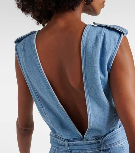 Dries Van Noten Denim maxi dress 7