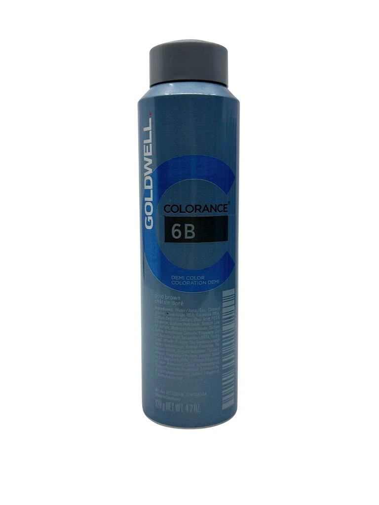 GOLDWELL Colorance Demi Hair Color 6B Gold Brown 4.2 OZ