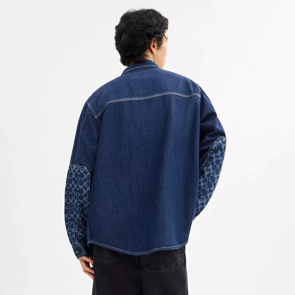 Coach Denim Overshirt 4