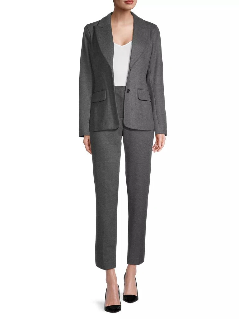 Natori Jersey Tailored Knit Blazer 2