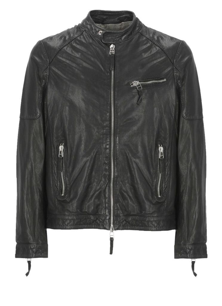 THE JACK LEATHERS Black Bandit Jacket