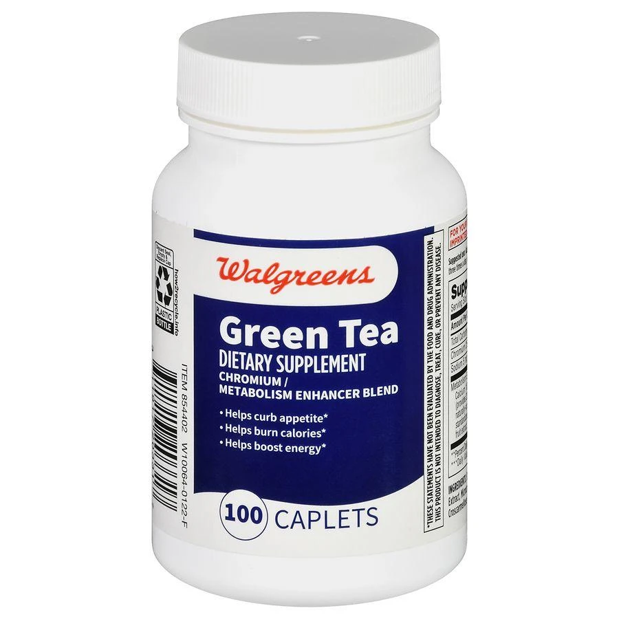 Walgreens Green Tea Caplets 1