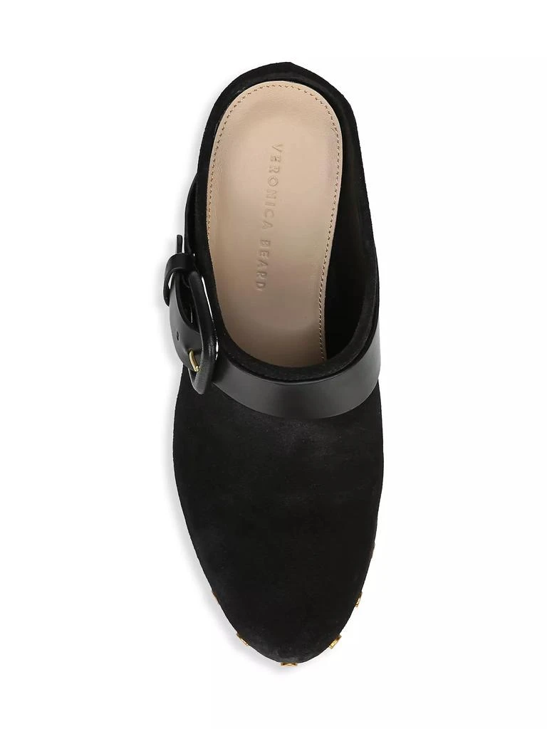 VERONICA BEARD Dacey Suede Mule Clogs 5