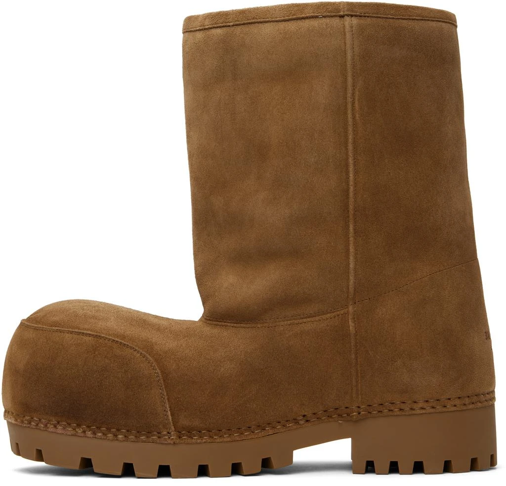 Balenciaga Brown Alaska Low Boots 3