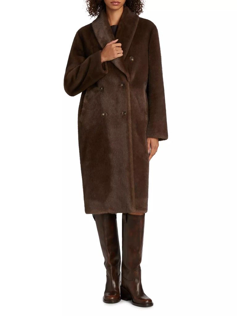 Tahari Heritage Bianca Faux Fur Coat 3