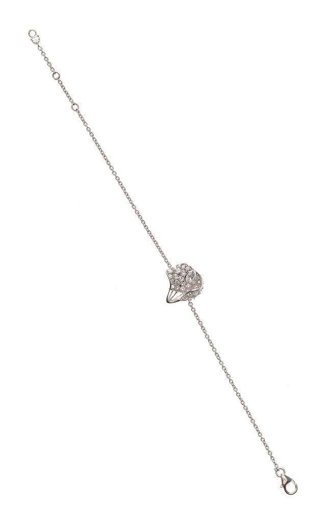 Anabela Chan Anabela Chan - Petal 18K White Gold Diamond Bracelet - White - OS - Moda Operandi - Gifts For Her