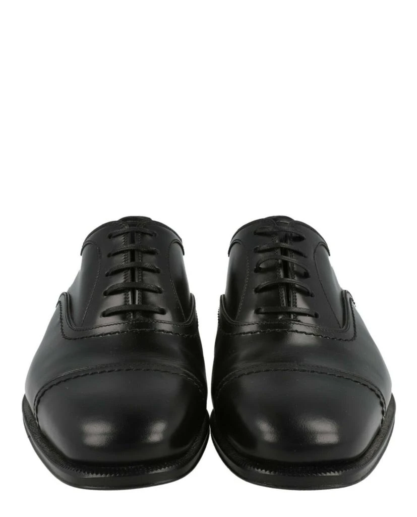 Salvatore Ferragamo Brighton Leather Oxford Shoes 5