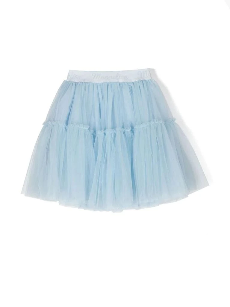 MONNALISA Monnalisa Pleated Tulle Skirt